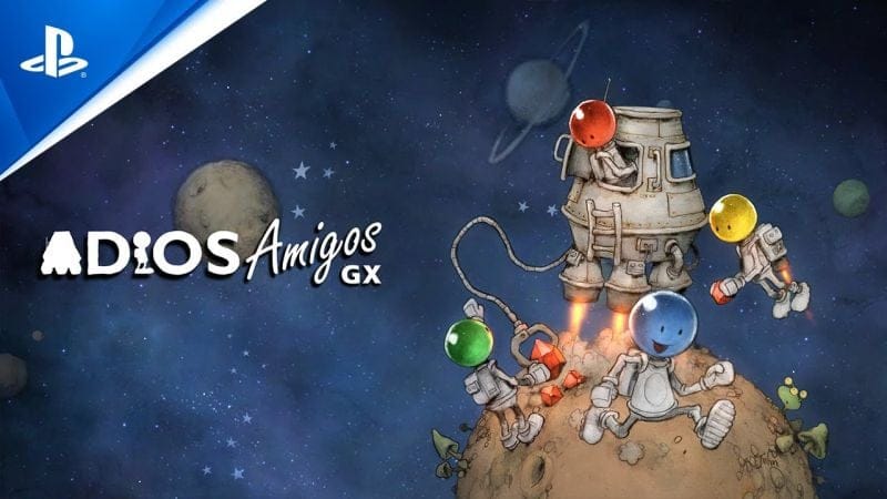 ADIOS Amigos: Galactic Explorers - Release Date Announcement Trailer | PS5, PS4