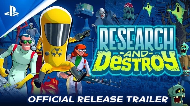 Research and Destroy - Release Trailer | PS5, PS4