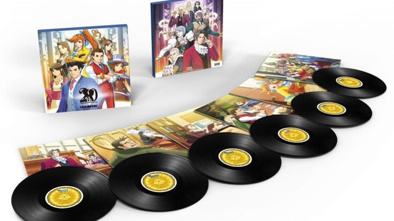 Le vinyl de Ace Attorney alias Phoenix wright plus limité à l'import !