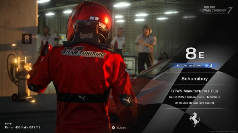 Récit de ma course: Manufacturers Cup 2022