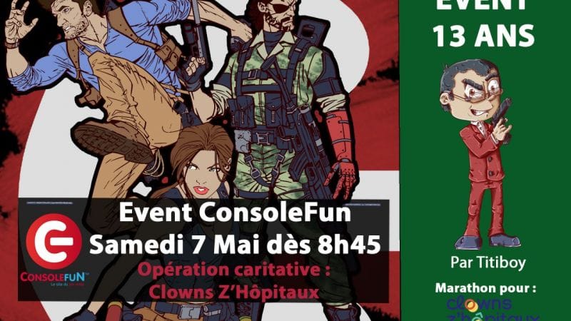 [EVENT EN COURS] Pour suivre notre événement caritatif pour Clowns Z'Hôpitaux, et voir notre planning... c'est ici !