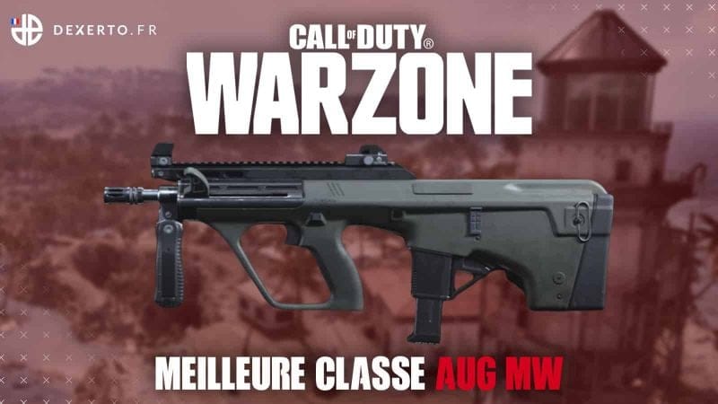 La meilleure classe Warzone de l'AUG MW : accessoires, atouts…