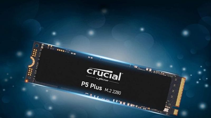 Les bons plans de la rédac' - Le SSD Crucial P5 Plus compatible PS5 à son plus bas prix