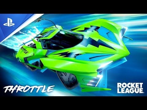 Rocket League - Trailer du bundle Throttle | PS4, PS5