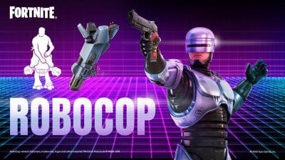 Fortnite : RoboCop vient faire régner la loi sur l'île avec une nouvelle skin dans la boutique