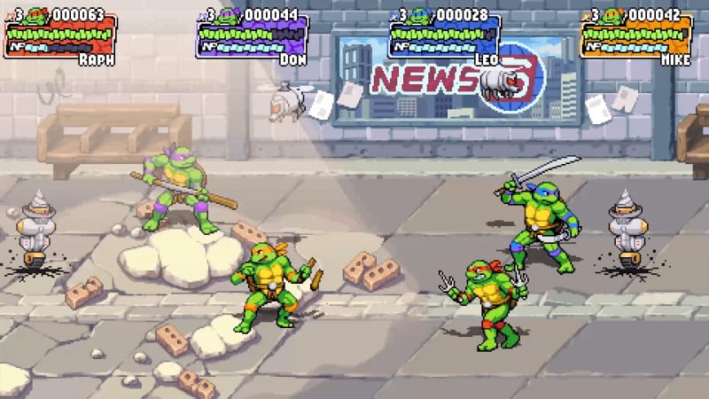 TMNT Shredder's Revenge conçu «comme une saison du dessin animé»