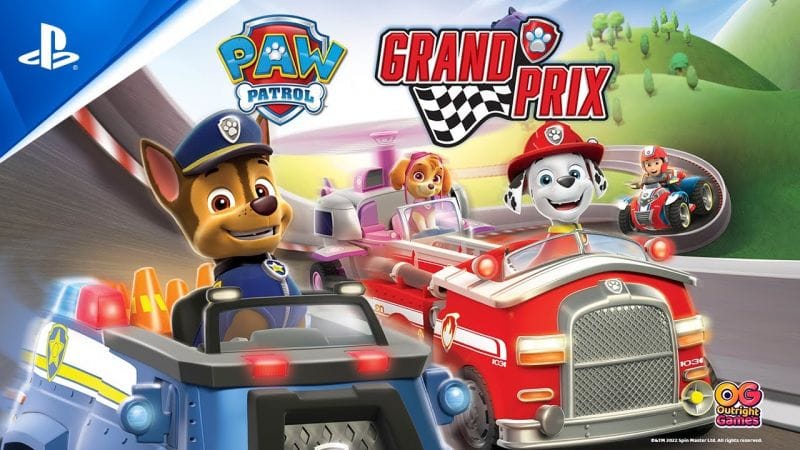 PAW Patrol Grand Prix - Announce Trailer | PS4 Games