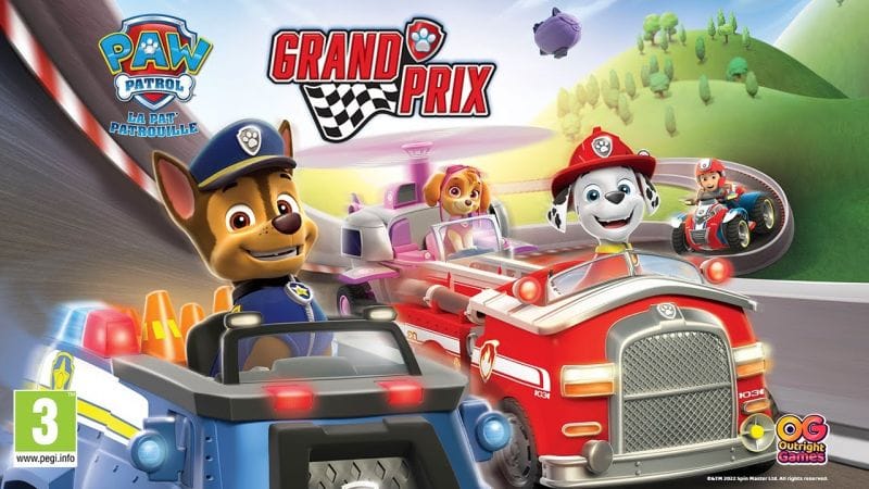 PAW Patrol, la Pat'Patrouille: Grand Prix est annoncé, le jeu de courses arrivera le 30 septembre