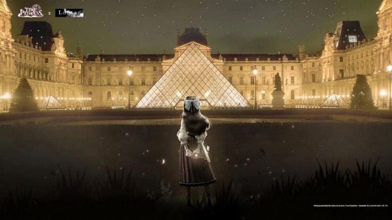 Le Musée du Louvre collabore avec le jeu Time Princess