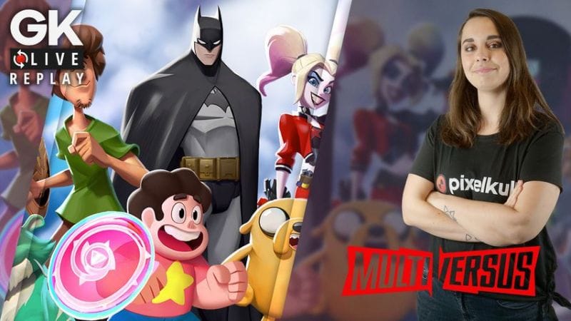GK Live (replay) - Premiers combats sur MultiVersus, le prochain Smash Bros. au pays des licences Warner