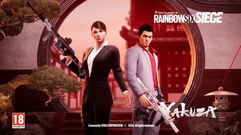 Rainbow Six Siege : Des skins ''Yakuza'' maintenant disponibles !