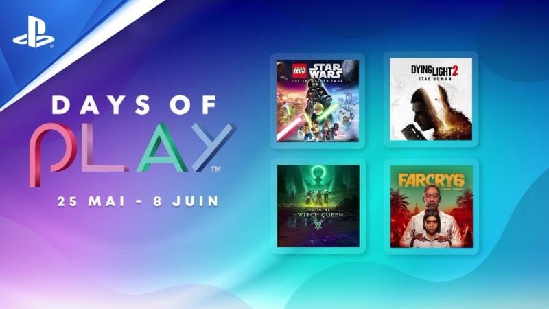 PlayStation Store | Promotions Days of Play jusqu'au 8 juin | PS5, PS4