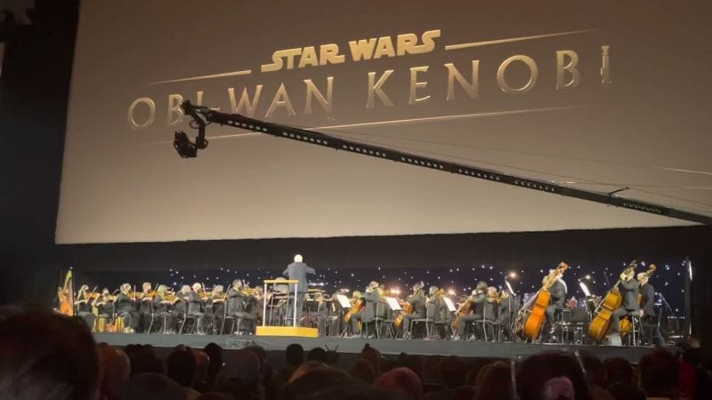 Joh Williams plays New Kenobi theme live at Star Wars Celebration