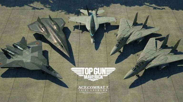 Top Gun Maverick dans Ace Combat 7, c'est tout de suite en DLC !