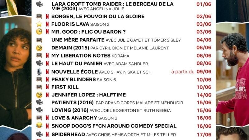 Programme du mois de juin 2022