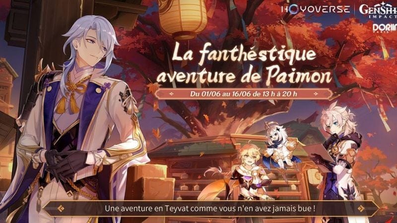 Genshin Impact - Événement IRL : "La fanthéstique aventure de Paimon" - Next Stage