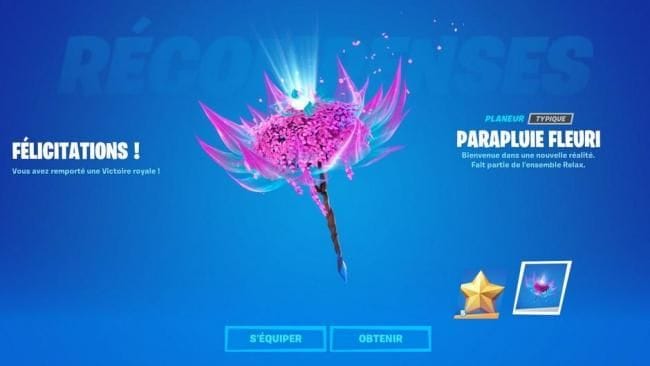 Fortnite : Le parapluie Top 1 saison 3 (Chapitre 3) - Fortnite - GAMEWAVE