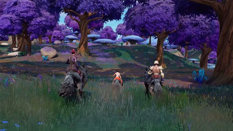 Sauter sur le dos d'un loup ou d'un sanglier dans plusieurs parties dans Fortnite, défi saison 3 chapitre 3