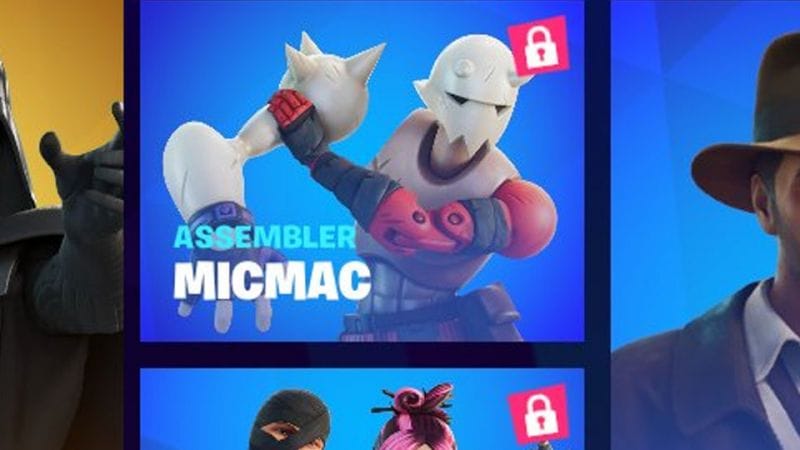 Skin Micmac Fortnite saison 3 du chapitre 3, comment l'assembler ?