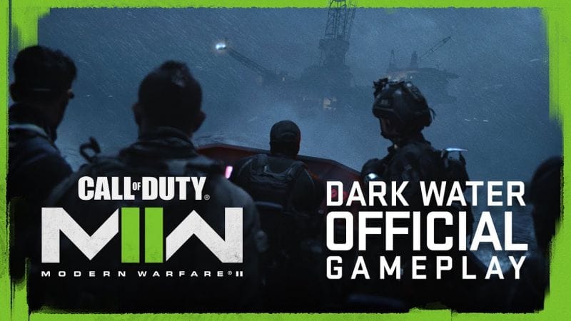 Call of Duty: Modern Warfare 2 dévoile une première séquence de gameplay en eaux troubles
