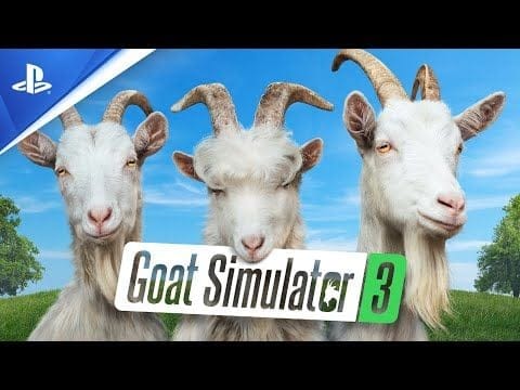 Goat Simulator 3 - Trailer de révélation - 4K | PS5