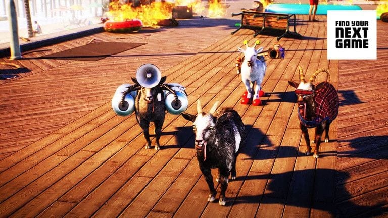 Summer Game Fest 2022 : un trailer culte du jeu vidéo, mais avec des chèvres pour annoncer Goat Simulator 3