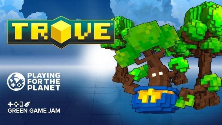 Trove participe à la Green Game Jam en organisant Grovin' and Trovin' : un événement en jeu d'une durée de 1 mois