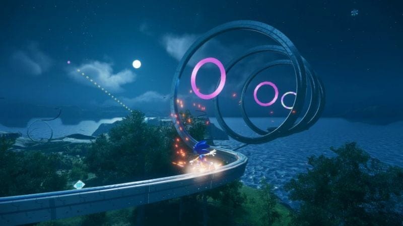 Sonic Frontiers : Une durée de vie estimée entre 20 et 30 heures de jeu