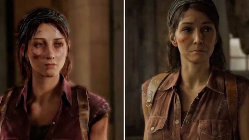 Les personnages de The Last of Us Part I ont l'air plus vieux, et c'est normal