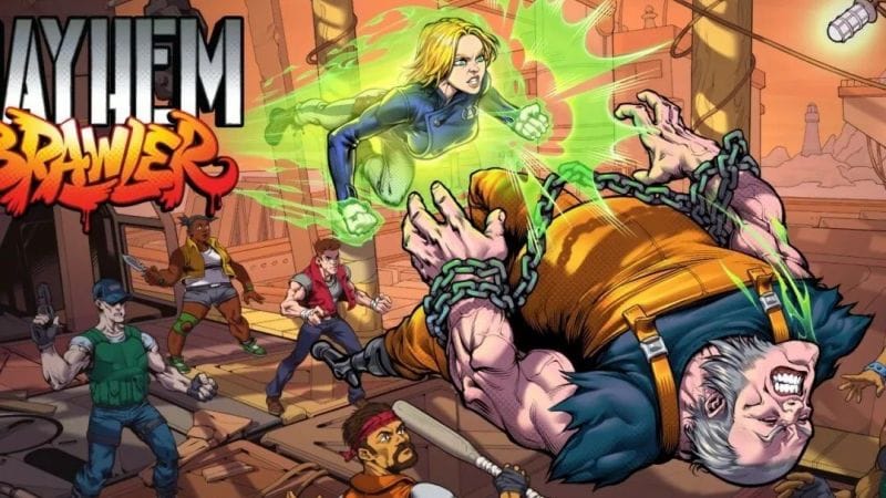 Mayhem Brawler - Un nouveau Beat’em All sera disponible sur Switch et PS4... début Juillet 2022 !