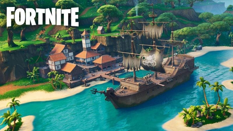 Des emplacements emblématiques de Fortnite ont envahi la saison 3