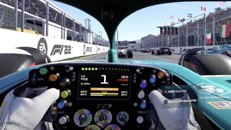L'image du jour : F1 2022 en VR, c'est quelque chose - Ça donne envie