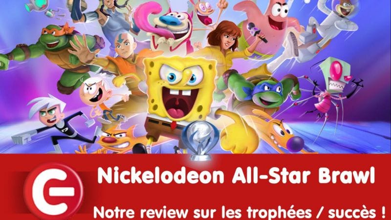 Nickelodeon All-Star Brawl : Notre review sur les trophées / succès !