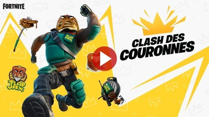 Clash des Couronnes, l’événement qui permet de gagner des récompenses dans Fortnite, Fall Guys et Rocket League !