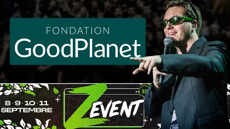 ZEvent 2022 : ZeratoR répond aux inquiétudes quant à la fondation choisie | GoodPlanet
