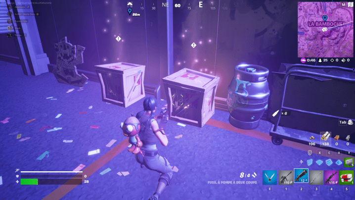 Ouvrir de force des caisses pour trouver l'holocron des Sith dans Fortnite, défi saison 3, chapitre 3