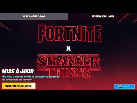 enfin une MISE À JOUR sur Fortnite !