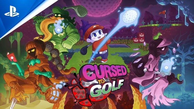 Cursed to Golf - Trailer d'annonce de la date de sortie | PS4, PS5