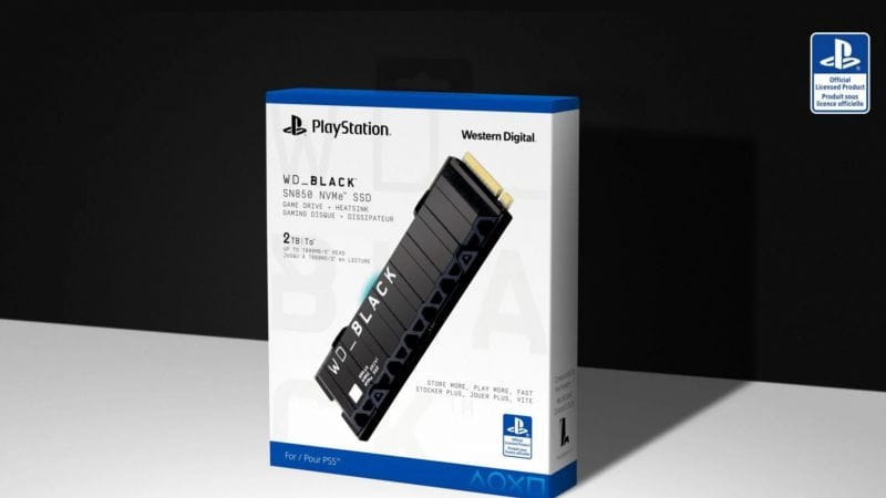 PS5: Western Digital annonce un (presque) nouvel SSD officiel