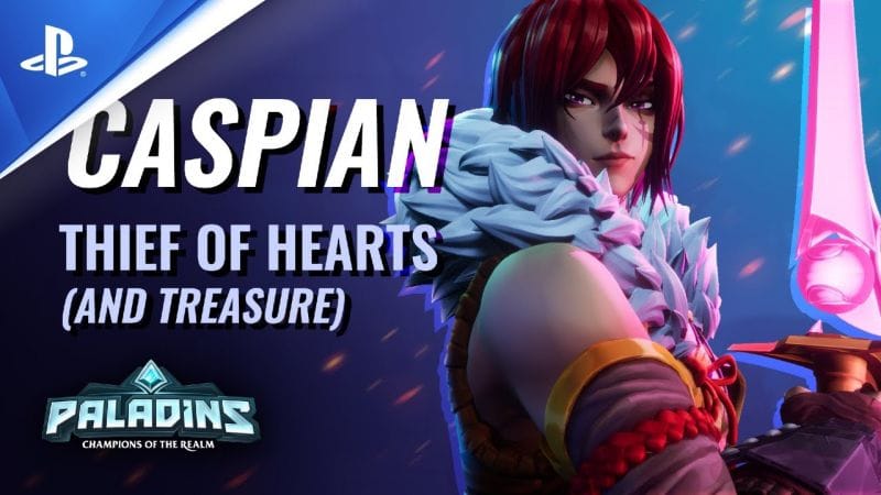 Paladins - Trailer du nouveau champion Caspian, le Voleur de cœurs ! | PS4
