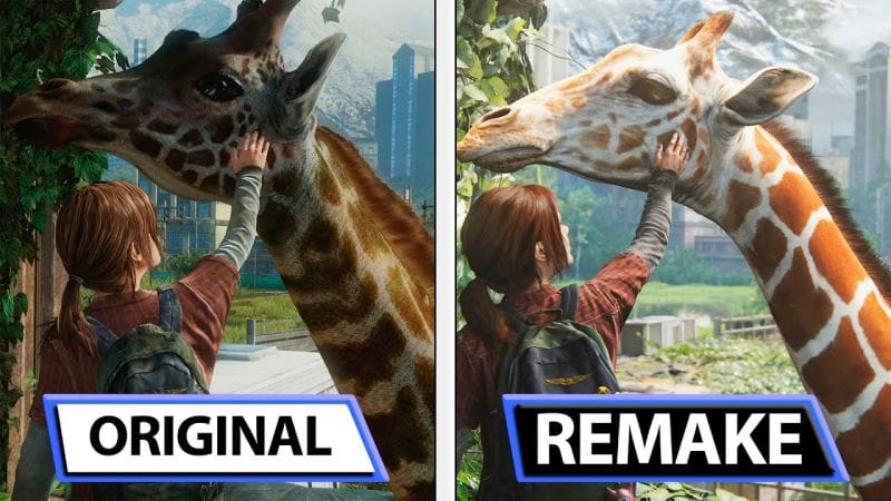 L'image du jour : nouveau gameplay officiel de The Last of Us Remake, le comparatif ultra complet - Le souci du détail