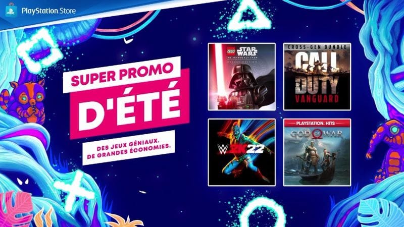 PlayStation Store | Super promo d'été jusqu'au 17 août* | PS5, PS4