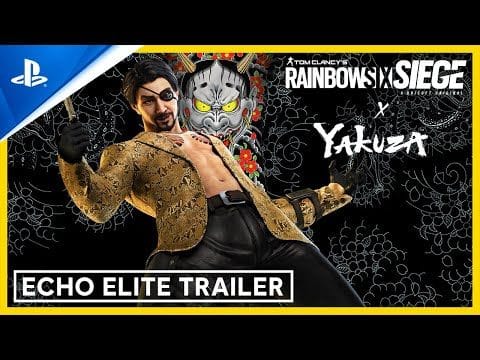 Tom Clancy’s Rainbow Six Siege - Echo Elite Set - Yakuza's Goro Majima | PS4 Games