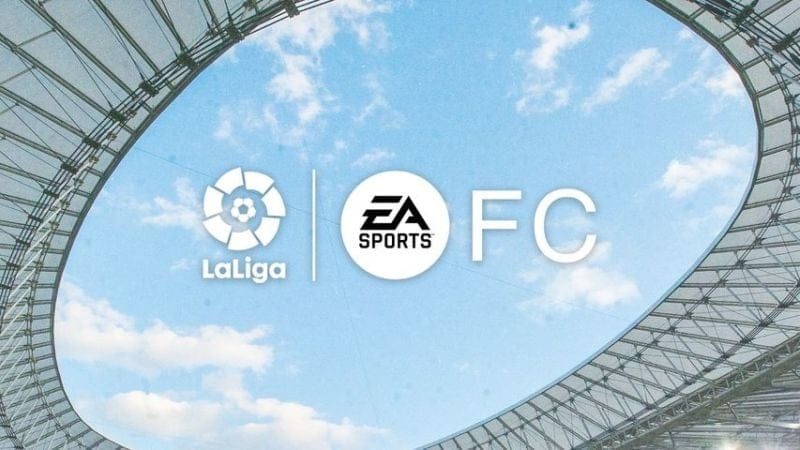 FIFA 23 pas encore sorti que EA Sports FC sponsorise la Liga espagnole
