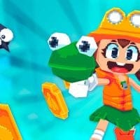 Frogun, un platformer 3D rétro avec un grappin grenouille