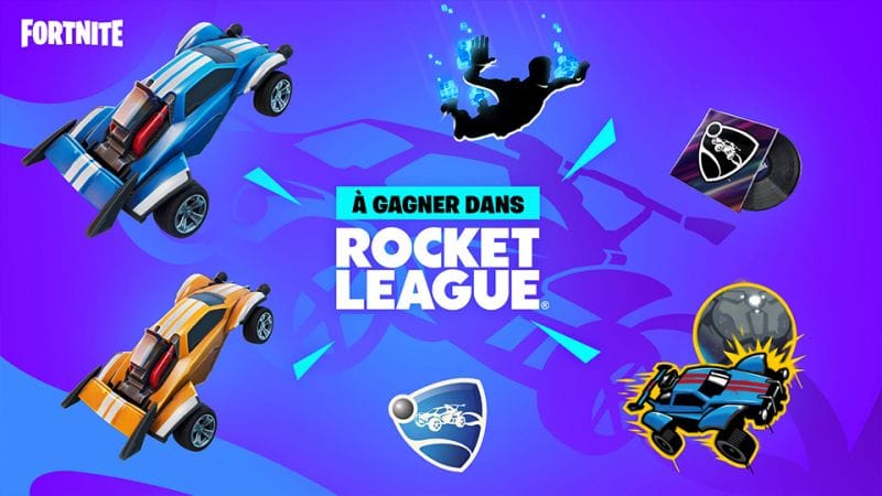 Map Rocket League code sur Fortnite, comment y accéder pour regarder les RLCS ?