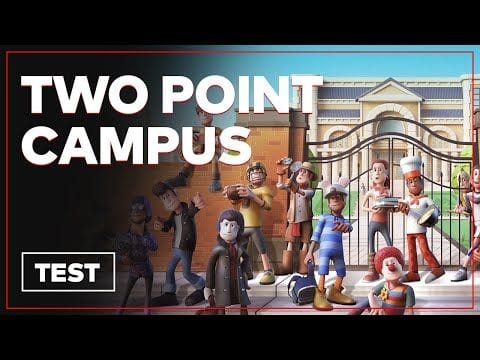 Two Point Campus : Un bon jeu de gestion universitaire ? Notre test en vidéo