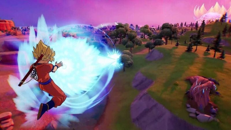 Fortnite X Dragon Ball Super : 5 minutes de Gameplay