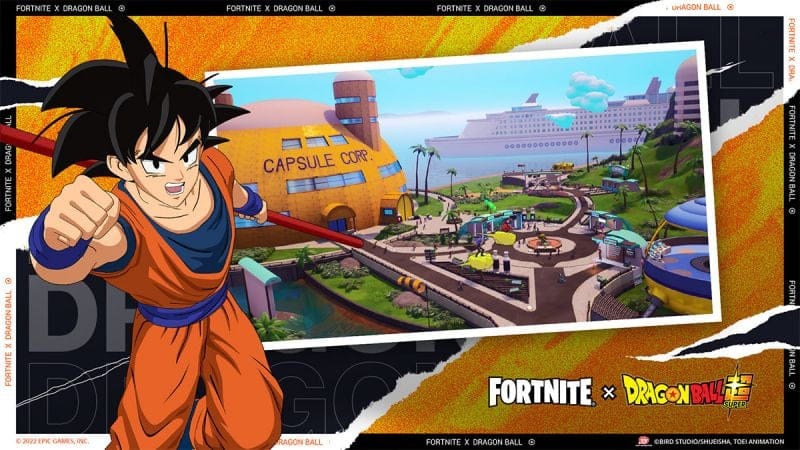 Code ile d'aventure de Dragon Ball Super sur Fortnite, comment l'avoir ?