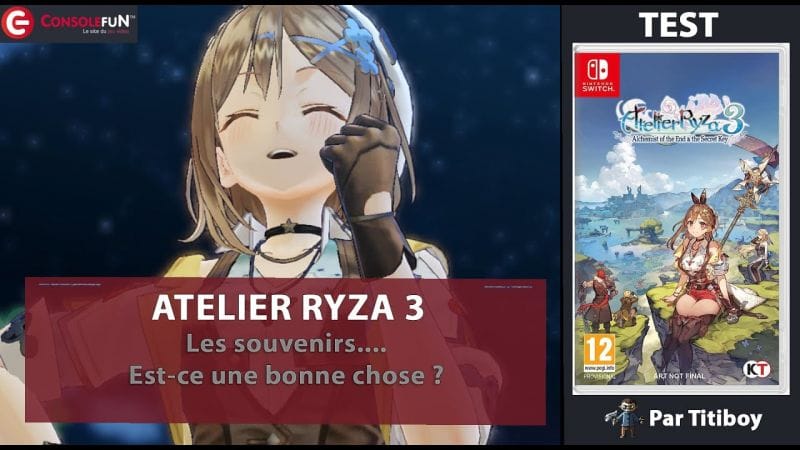 [TEST] ATELIER RYZA 3: Alchemist of the End & the Secret Key sur PS4, PS5 & SWITCH